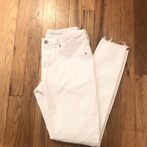 Articles of Society white skinny jeans size 27